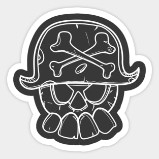 Pirate skull Sticker